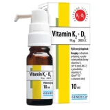 GENERICA Vitamín K2 90 µg + D3 2000 I.U. kvapky 10 ml · záber 2