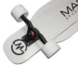 Longboard MASTER 42" dancing style - white wood · záber 2
