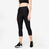 DOMYOS Dámske 7/8 legíny 120 na fitness čierne M (W30 L31) · záber 1