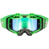 LS2 Aura Pro Black H-V Green irídiové sklo · záber 1