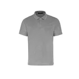 Pánské polo tričko s krátkým rukávem VOLCANO O-TAFFY-GREY MELANGE · záber 4