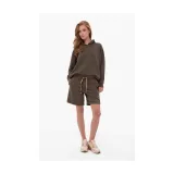 Dámské teplákové kraťasy VOLCANO HOLLY-500-BROWN · záber 2