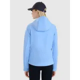 Dámská turistická bunda 4F SOFTSHELL JACKET F320-33S-BLUE · záber 4