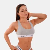 GymBeam Podprsenka Bralette Grey - Velikost: XS | Barva: sivá | Hmotnost: 0,06 kg | Balení: 132 · záber 6