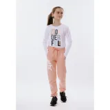 Dievčenské tričko s dlhým rukávom AUTHORITY KIDS T-WONDERFUL navy · záber 11