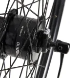 NO BRAND Predné koleso cestného bicykla 28 dynamo so šiestimi otvormi bez · záber 2