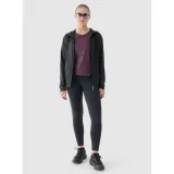 Dámské běžecké zateplené legíny 4F TIGHTS FNK-WAW24TFTIF266-22S-ANTHRACITE · záber 3
