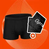 Mъжки шорти PRO Swim Black - GymBeam - Размер: S | Тегло: 0,067 g · záber 1