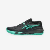 ASICS ASICS Gel Resolution X pánska tenisová obuv na antuku čierno-zelená 42 · záber 1