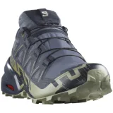 Pánská běžecká trailová obuv SALOMON Speedcross 6 GTX M grisaille carbon tea · záber 1