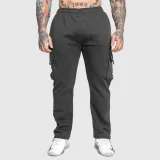 Pánske tepláky Iron Aesthetics Utility, sivé · záber 3