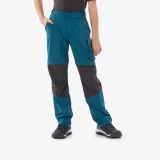 QUECHUA Detské odopínateľné turistické nohavice MH500 7 - 15 rokov modré 8-9 r (131-140 cm) · záber 1