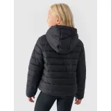 Lánykabát 4F JUNIOR DOWN JACKET-JWAW24TDJAF449-20S-BLACK · záber 5
