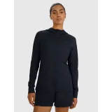 Dámska zateplená tréningová mikina so zipsom 4F SWEATSHIRT FNK F653-WMM00TFSWF653-20S-DEEP BLACK · záber 2