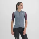 Dámský cyklistický dres s krátkým rukávem SPORTFUL Checkmate w jersey, huckleberry blue radiance · záber 2
