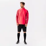 KIPSTA Mikina Viralto Vawy Club s 1/2 zipsom čierno-ružová 2XL · záber 2