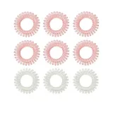 BeastPink Set spirálových gumiček do vlasů pink · záber 2
