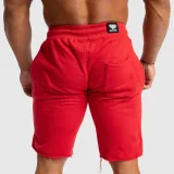 Pánske teplákové kraťasy Iron Aesthetics Force, červené · záber 4