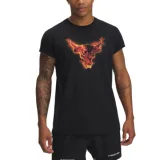 Pánské tričko s krátkým rukávem UNDER ARMOUR PROJECT ROCK Pjt Rock Cap Sleeve T-BLK · záber 1