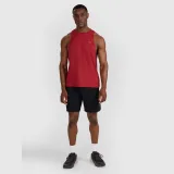Pánský rychleschnoucí tréninkový tank top - červený · záber 2