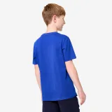 PUMA Detské bavlnené tričko s potlačou modré 9-10 r (140 cm) · záber 2