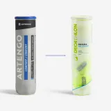 KUIKMA Tenisové loptičky Comfort univerzálne 4 ks žlté bez · záber 2