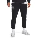 Pánské tepláky UNDER ARMOUR UA Rival Terry Logo JoggerQ2-BLK · záber 1