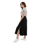 Dámské tričko s krátkým rukávem VOLCANO T-PORTO-700-BLACK · záber 5