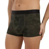 Pánske boxerky UNDER ARMOUR 3 PACK-UA PERFORMANCE COTTON - PRINT 3 inch-GRN · záber 5