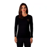 Dámské turistické tričko s dlouhým rukávem NORTHFINDER HAILIE-269black · záber 1