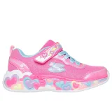 Dívčí rekreační obuv SKECHERS S Lights Eternal Heart Lights K hot pink multi trim · záber 2