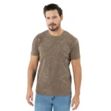 Pánské tričko s krátkým rukávem VOLCANO TM-LEFTY-BEIGE · záber 1