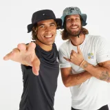 DECATHLON Klobúk na surfovanie 500 Bob Surfhat čierny L · záber 2