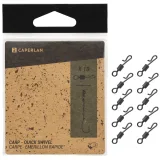 CAPERLAN Obrtlík na lov kaprov Quick Swivel 10 ks bez · záber 2