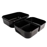 GymBeam Taška na jídlo FIT Prep Black · záber 4