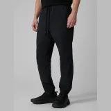 Nohavice casual joggery pánske - čierne - Farba: čierna | Pohlavie: Pánske · záber 2