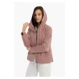 Dámska bunda s kapucňou VOLCANO J-LAGUSTI-PINK · záber 2