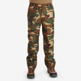 SOLOGNAC Nepremokavé poľovnícke nohavice Camo 100 hrejivé XL · záber 1