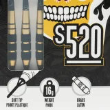 CANAVERAL 3 šípky s plastovým hrotom S520 bez · záber 2