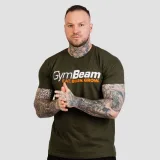 Тениска Grow Military Green - GymBeam - Тегло: 0,22 g | Опаковка: 50 · záber 1