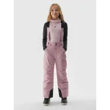 Dívčí lyžařské kalhoty 4F JUNIOR TROUSERS FNK-JAW23TFTRF353-53S-DARK PINK · záber 3