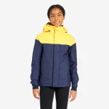 DECATHLON Detská jachtárska bunda Sailing 100 nepremokavá modro-žltá 12-13 r (151-160 cm) · záber 1