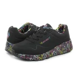 Dívčí rekreační obuv SKECHERS Uno Lite Lovely Luv K black · záber 5