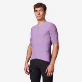 VAN RYSEL Unisex cyklistický dres EDR ULTRA krátky rukáv fialový M · záber 2