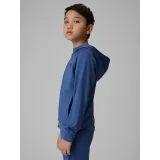 Chlapčenská tréningová mikina so zipsom 4F JUNIOR SWEATSHIRT FNK M690-31S-NAVY · záber 3