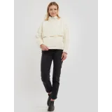 Dámská fleece mikina FUNDANGO Calypso Hybrid Pullover-240-mustard · záber 4