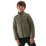 Chlapecká bunda 4F JUNIOR DOWN JACKET-JAW23TDJAM220-44S-OLIVE · záber 1