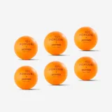 PONGORI Loptičky na stolný tenis TTB 100 1*40+ 6ks oranžové bez · záber 1