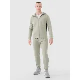 Pánská tréninková mikina se zipem 4F SWEATSHIRT FNK-WSS25TFSWM513-44S-OLIVE · záber 4