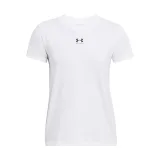 Dámske tričko s krátkym rukávom UNDER ARMOUR UA Rival Core SS-WHT · záber 3